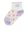 ニューバランス（new balance）ジュニア ソックス 3足組 LAS55649AS2 ショート丈 アンクル丈 くるぶし丈 女の子 ガールズソックス ハー…