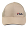 フィラ（FILA）帽子 TCライトメッシュキャップ ベージュ 25001300393980 手洗い可 幅広つば 吸汗速乾 日焼け対策 日差し対策 シンプル