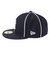 ニューエラ（NEW ERA）帽子 キャップ 59FIFTY パイピング ニューヨーク・ヤンキース 紺 S-LLサイズ 14109884 ロゴ スト系 日差し対…