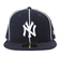 ニューエラ（NEW ERA）帽子 キャップ 59FIFTY パイピング ニューヨーク・ヤンキース 紺 S-LLサイズ 14109884 ロゴ スト系 日差し対…