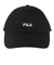 フィラ（FILA）帽子 ワイドキャップ 黒 12631320501970 洗濯可 UVカット 紫外線対策 日差し対策 日焼け対策 吸汗速乾 シンプル ロゴ入り