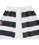 プーマ（PUMA）巻タオル 水泳 ラップタオル M 054878 02 WHT プールタオル  水遊び  川遊び  お着替えタオル ボーダー ロゴ 男女兼用 …