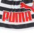プーマ（PUMA）巻タオル 水泳 ラップタオル M 054878 02 WHT プールタオル  水遊び  川遊び  お着替えタオル ボーダー ロゴ 男女兼用 …