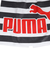 プーマ（PUMA）巻タオル 水泳 ラップタオル L 054876 02 WHT プールタオル 水遊び  川遊び  お着替えタオル ボーダー ロゴ 男女兼用 小…