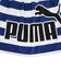 プーマ（PUMA）巻タオル 水泳 ラップタオル M 054878 01 BLU プールタオル  水遊び  川遊び  お着替えタオル ボーダー ロゴ 男女兼用 …