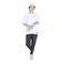 ドライプラス プリント半袖Tシャツ MST45E CT5S0034-TR864-GRES WHT