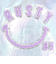 ラスティ（RUSTY）水泳バッグ K プールバッグ スマイル 965905PPL