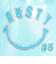 ラスティ（RUSTY）水泳バッグ K プールバッグ スマイル 965905SAX