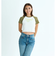 ロキシー（ROXY）半袖Tシャツ チビT 丈短め ラグラン SUN OVER 25SURST252041KHA