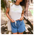 ロキシー（ROXY）半袖Tシャツ チビT 丈短め ラグラン SUN OVER 25SURST252041KHA