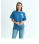 ロキシー（ROXY）半袖Tシャツ ドロップショルダー ヘリテージロゴ HANGLOOSE 25SURST252042NVY