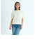 ロキシー（ROXY）半袖Tシャツ ドロップショルダー ヘリテージロゴ HANGLOOSE 25SURST252042NAT