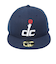 ニューエラ（NEW ERA）帽子 5950 ワシントンウィザーズ チーム キャップ 紺 S-Lサイズ 12492033 ストレート キャップ NBA バスケ …