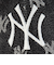 ニューエラ（NEW ERA）帽子 キャップ 9TWENTY MLB Jacquard ニューヨーク･ヤンキース 黒 Mサイズ 14388776 モノグラム サ…