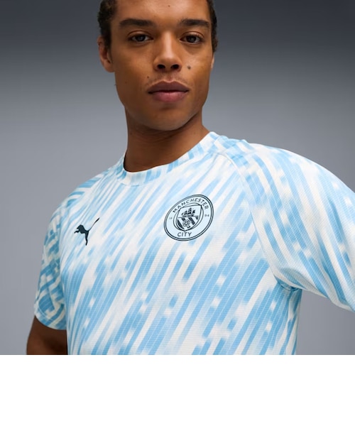 プーマ（PUMA）2025-26 マンチェスターシティ FC プレマッチ 半袖