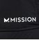 ミッション（MISSION）キャップ クーリングパフォーマンスハット 黒 111661JP UPF50+ 紫外線対策 冷却 軽量 通気性 洗濯可 男女兼用