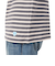 Cotton Lourd Basque ボーダー 長袖シャツ B211 SMOKExWHEAT