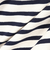 Cotton Lourd Basque ボーダー 長袖シャツ B211 ECRUxMARINE