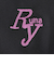 リュウナ（Ryuna）フィットネス水着 レディース 水泳 サイドロゴ柄 半袖 ピンク 3L-5L NB2514RPK めくれ防止スナップ セパレート エクササ…