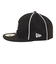 ニューエラ（NEW ERA）帽子 59FIFTY デトロイト・タイガース パイピング キャップ BLK/SWHI 黒 S-LLサイズ 14109907 スポー…