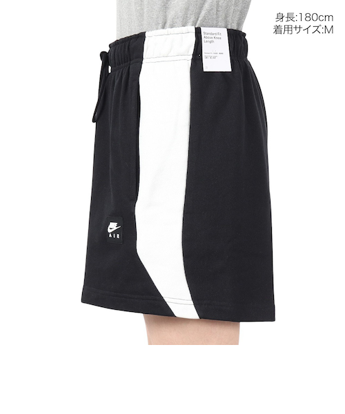 ブラックショートパンツ ナイキ（NIKE）エア フリース ショートパンツ BFT HJ0294-010