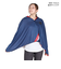 ポンチョ アクティバイタル クールメイカー冷却タオルポンチョ 紺 CRI1000-NB11 冷感 ひんやり