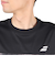 バボラ（BABOLAT）テニスウェア バドミントンウェア PURE 半袖 シャツ BUP5505-BK
