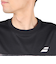 バボラ（BABOLAT）テニスウェア バドミントンウェア PURE 半袖 シャツ BUP5505-BK