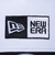 ニューエラ（NEW ERA）キャップ 9FORTY A-Frame トラッカー ボックスロゴ ブラック/ホワイト 14525000 メッシュ サイズ調整