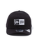 ニューエラ（NEW ERA）キャップ 9FIFTY ストレッチスナップ ボックスロゴ 黒 14524914 サイズ調整 フロントパネル