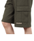 エクストララージ（XLARGE）スウェット カーゴ ショートパンツ 101252031006-OLIVE
