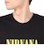 YELLOW HAPPY FACE 半袖Tシャツ NIRVTS04MB