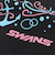 スワンズ（SWANS）スイムキャップ 水泳 キャップ シリコンキャップ 黒 SA-7 MARINE BK スイミングキャップ 水泳帽 シリコーン