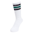 ヘルスニット（Healthknit）配色3本ラインクルー 3足組ソックス 191-3716