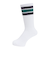 ヘルスニット（Healthknit）配色3本ラインクルー 3足組ソックス 191-3716