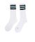 ヘルスニット（Healthknit）配色3本ラインクルー 3足組ソックス 191-3716