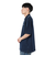ラコステ（LACOSTE）配色リブニットインディゴポロシャツ PH004J-993GF