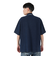 ラコステ（LACOSTE）配色リブニットインディゴポロシャツ PH004J-993GF