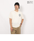 エルケクス（ELKEX）半袖Tシャツ HENLEY Stamp EKM5S10029 OWHT