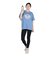 ロゴ 半袖 スリット Tシャツ SL2025SSL-APP003BLU