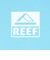 リーフ（REEF）SQUARE ロゴ 半袖 Tシャツ RFTEM2512-BLU