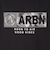エアボーン（ARBN）FRONT ロゴ 半袖Tシャツ AB2025SSM-APP002BLK