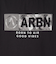 エアボーン（ARBN）FRONT ロゴ 半袖Tシャツ AB2025SSM-APP002BLK