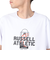ラッセル（RUSSELL）バスケットボールウェア COURT 半袖Tシャツ RBB25S0002 WHT