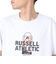 ラッセル（RUSSELL）バスケットボールウェア COURT 半袖Tシャツ RBB25S0002 WHT