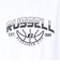 ラッセル（RUSSELL）バスケットボールウェア BALL 半袖Tシャツ RBB25S0001 WHT