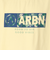 エアボーン（ARBN）FRONT ロゴ 半袖Tシャツ AB2025SSM-APP002CRM