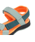 メレル（MERRELL）ジュニア スポーツサンダル ストラップサンダル カフナウェブ グリーン オレンジ MK266760 GREY/BLK/ORANGE キ…