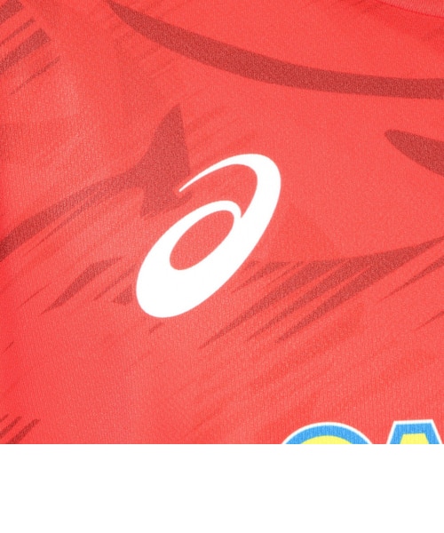 アシックス（ASICS）バレーボールウェア バレー応援Tシャツ 男子 日本