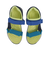 メレル（MERRELL）ジュニア スポーツサンダル ストラップサンダル カナフウェブ ネイビー イエロー MK266759 BLUE/NAVY/LIME キッ…